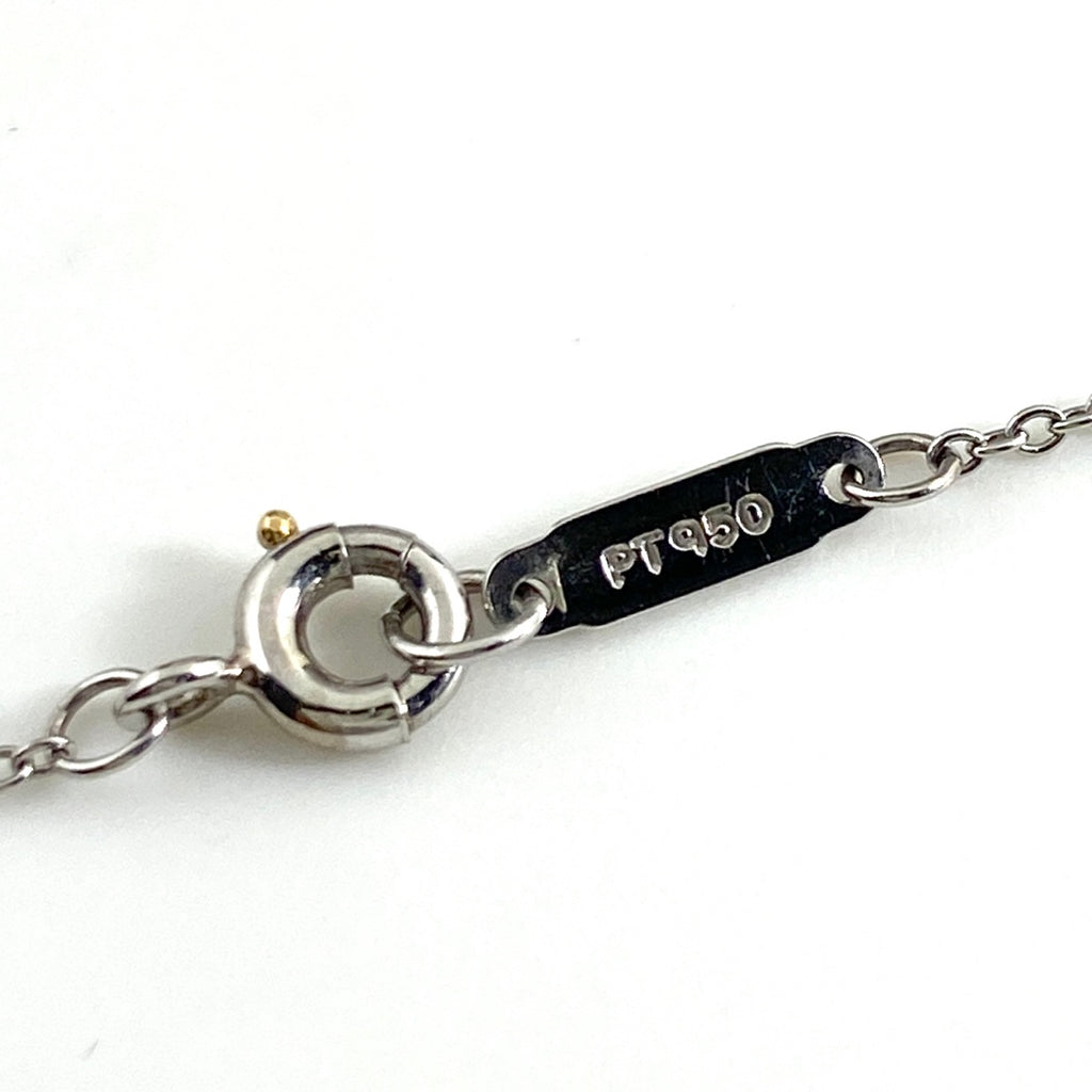 ティファニー バブル ネックレス プラチナ ペンダント メレダイヤ ネックレス Pt950 ダイヤモンド レディース 【中古】brjwl