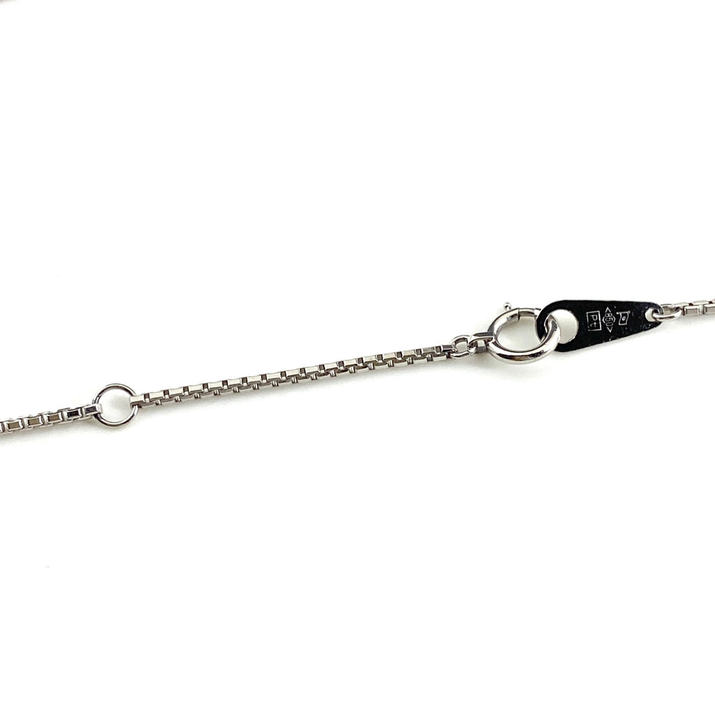 ダイヤモンド デザインネックレス プラチナ ペンダント ネックレス Pt900 Pt850 ダイヤモンド レディース 【中古】nbjwl