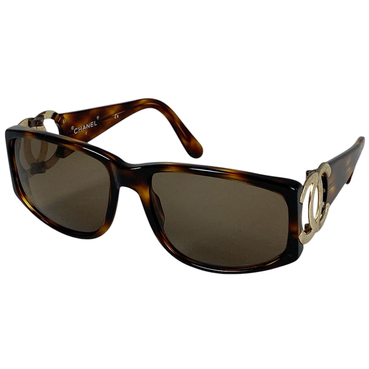 バイセル公式】シャネル ココマーク サングラス デミ柄 アイ