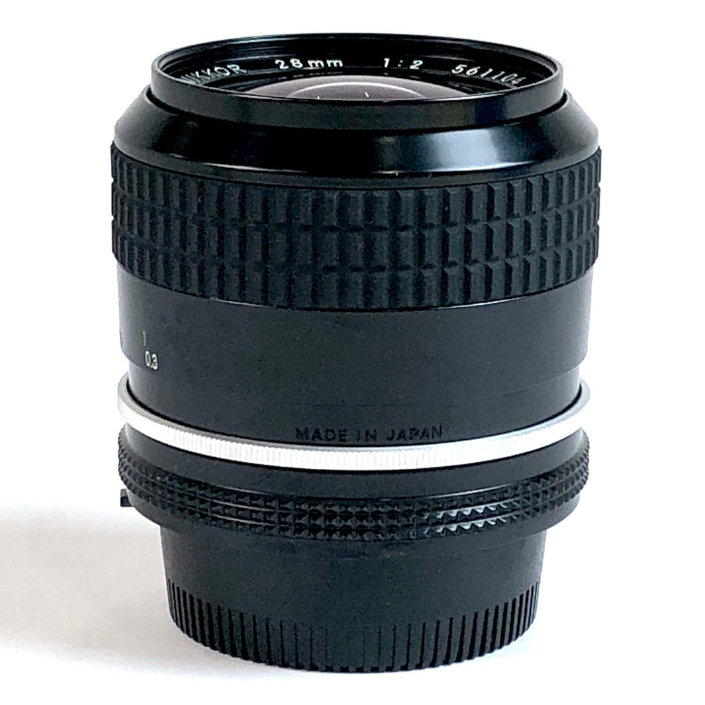 ニコン Nikon Ai NIKKOR 28mm F2 一眼カメラ用レンズ（マニュアルフォーカス） 【中古】