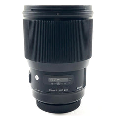 シグマ SIGMA Art 85mm F1.4 DG HSM (キヤノンEF用) 一眼カメラ用レンズ（オートフォーカス） 【中古】cambb
