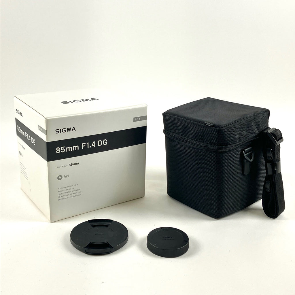 シグマ SIGMA Art 85mm F1.4 DG HSM (キヤノンEF用) 一眼カメラ用レンズ（オートフォーカス） 【中古】cambb