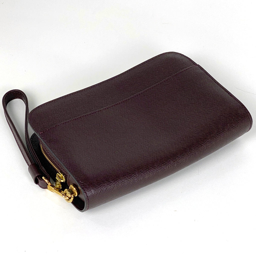 ルイ・ヴィトン バイカル 手持ち 紳士 ビジネス セカンドバッグ タイガ アカジュー M30186 メンズ 【中古】 brbag