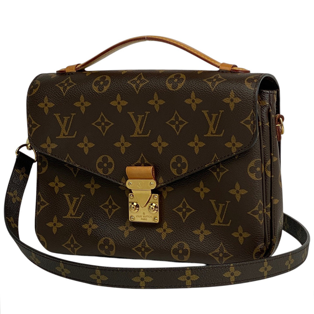 ルイ・ヴィトン ポシェット メティス MM ショルダーバッグ 2WAY ハンドバッグ モノグラム ブラウン M44875 レディース 【中古】brbag