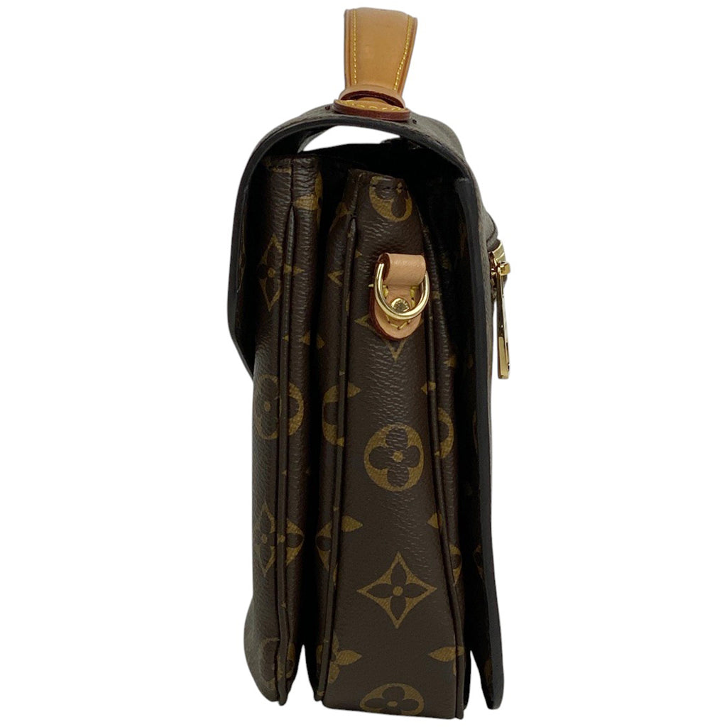 ルイ・ヴィトン ポシェット メティス MM ショルダーバッグ 2WAY ハンドバッグ モノグラム ブラウン M44875 レディース 【中古】brbag