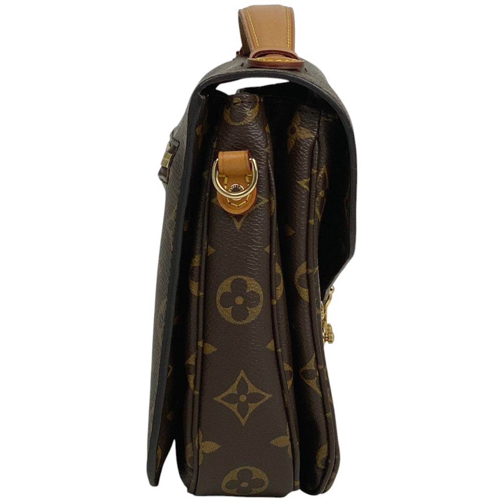 ルイ・ヴィトン ポシェット メティス MM ショルダーバッグ 2WAY ハンドバッグ モノグラム ブラウン M44875 レディース 【中古】brbag
