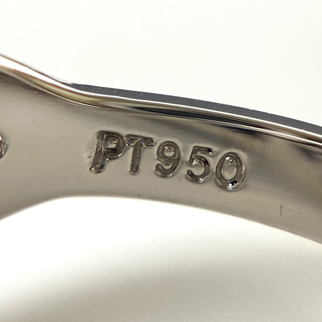 ティファニー ヴォアール リング プラチナ 指輪 メレダイヤ リング 8.5号 Pt950 ダイヤモンド レディース 【中古】brjwl