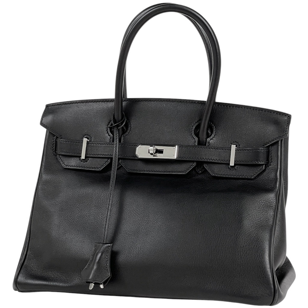 エルメス バーキン 30 ハンドバッグ スイフト ブラック □L レディース 【中古】brbag