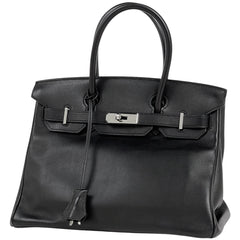エルメス バーキン 30 ハンドバッグ スイフト ブラック □L レディース 【中古】brbag