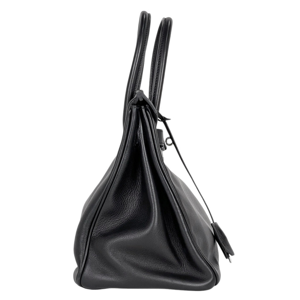 エルメス バーキン 30 ハンドバッグ スイフト ブラック □L レディース 【中古】brbag