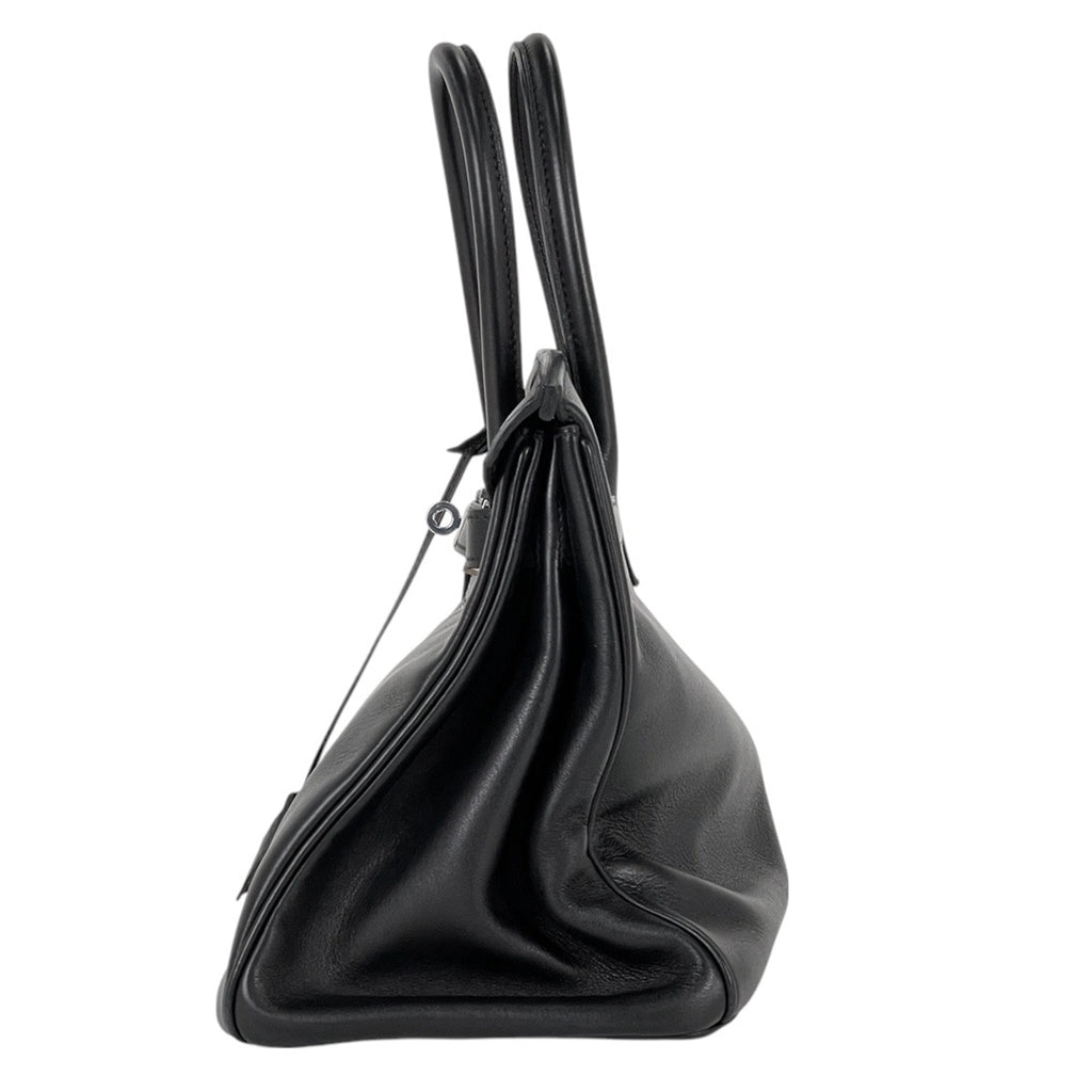 エルメス バーキン 30 ハンドバッグ スイフト ブラック □L レディース 【中古】brbag