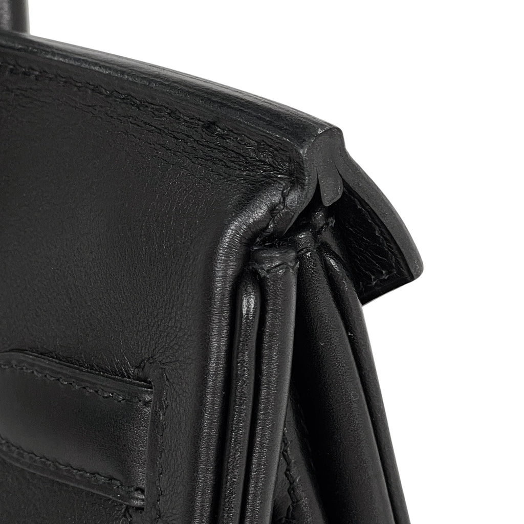エルメス バーキン 30 ハンドバッグ スイフト ブラック □L レディース 【中古】brbag