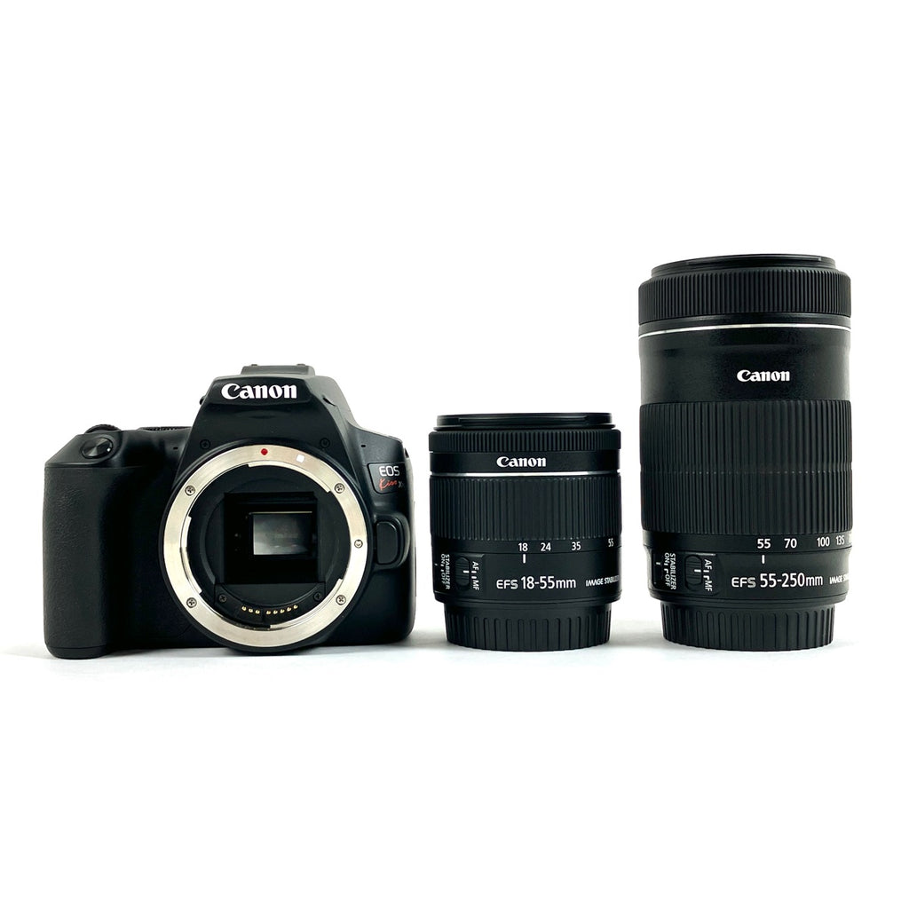 【在庫一掃】 キヤノン Canon EOS Kiss X10 ダブルズームキット ブラック デジタル 一眼レフカメラ 【中古】cambb