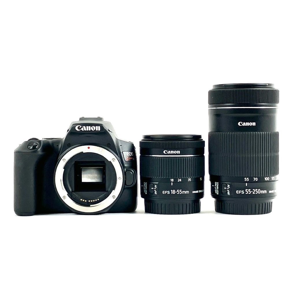 キヤノン Canon EOS Kiss X10 ダブルズームキット ブラック デジタル 一眼レフカメラ 【中古】cambb