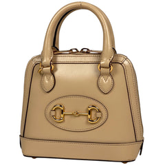 グッチ ホースビット ハンドバッグ 2WAY ショルダーバッグ ハンドバッグ レザー ベージュ 640716 レディース 【中古】brbag