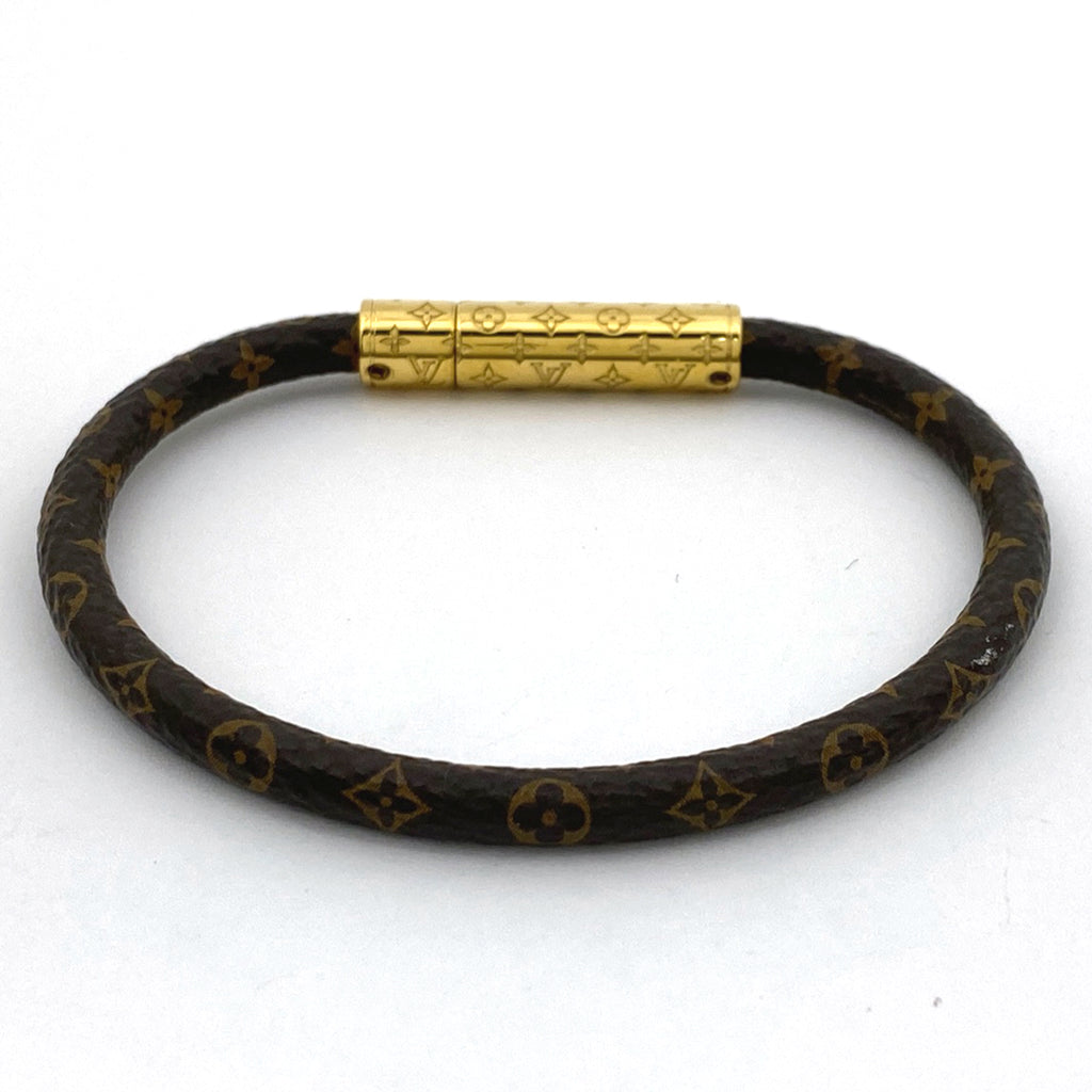 ルイ・ヴィトン ブレスレット LV コンフィデンシャル バングル ブレスレット モノグラム GP ブラウン  レディース 【中古】bracc