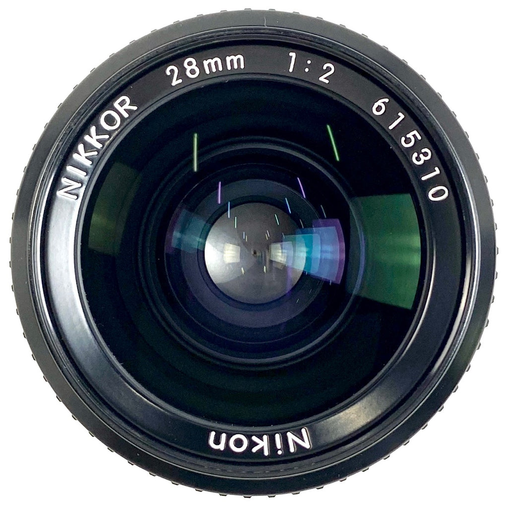 ニコン Nikon Ai-S NIKKOR 28mm F2 一眼カメラ用レンズ（マニュアルフォーカス） 【中古】