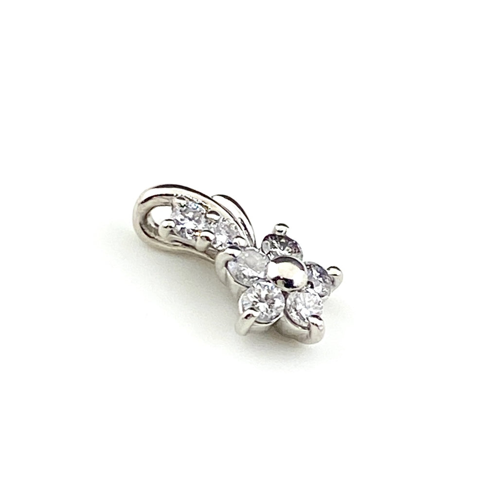 メレダイヤ デザインペンダントトップ プラチナ  ペンダントトップ Pt900 ダイヤモンド レディース 【中古】nbjwl