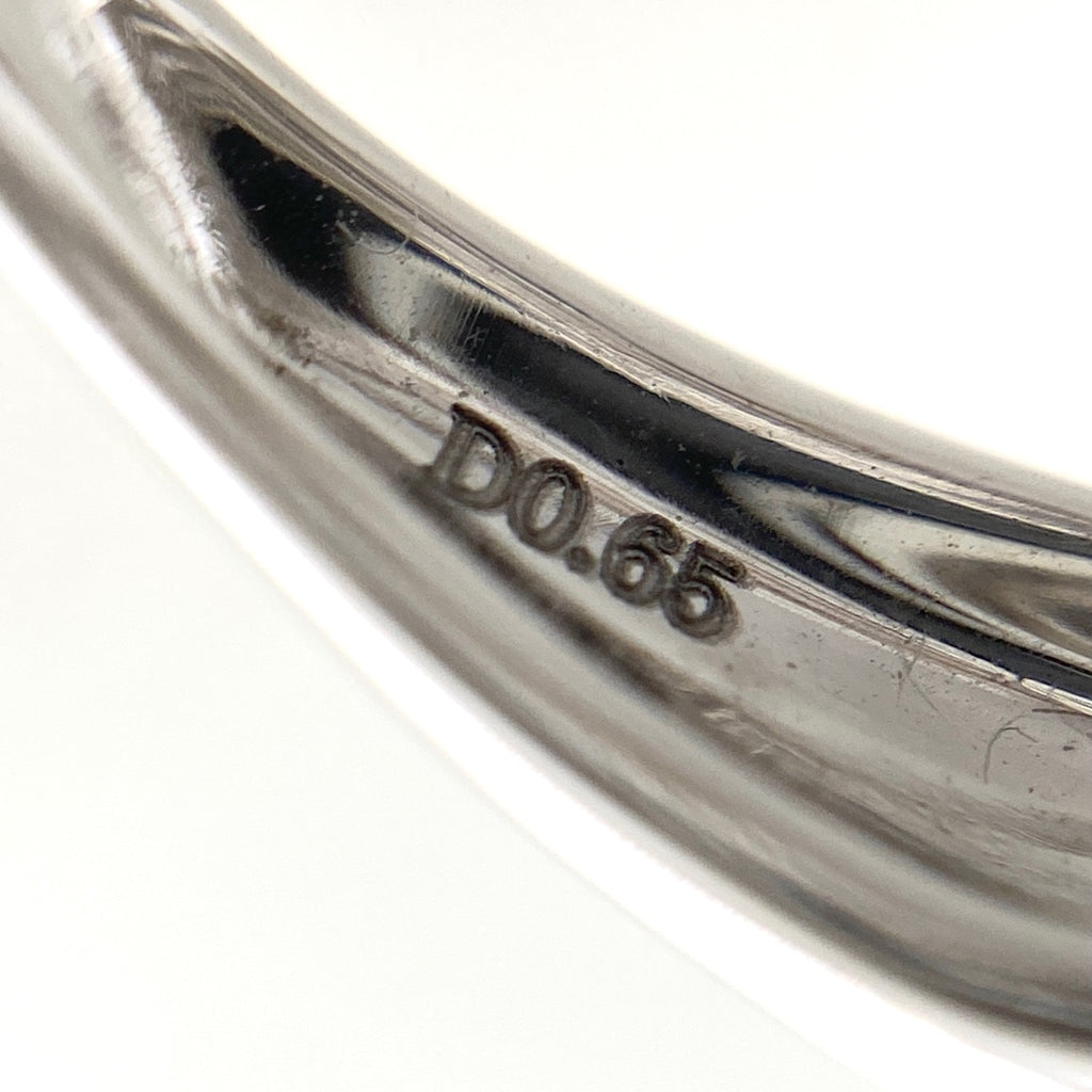 メレダイヤ デザインリング 指輪 リング 17.5号 750 ダイヤモンド レディース 【中古】nbjwl