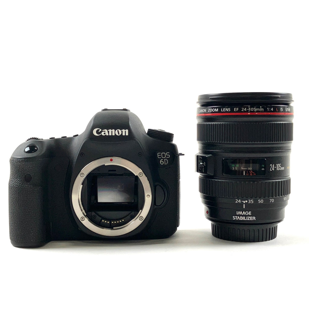 キヤノン Canon EOS 6D EF 24-105L レンズキット デジタル 一眼レフカメラ 【中古】cambb