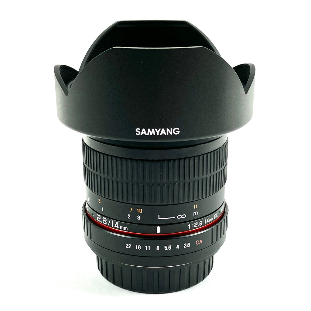 サムヤン SAMYANG 14mm F2.8 ED AS IF UMC（キヤノン EF用） 一眼カメラ用レンズ（マニュアルフォーカス） 【中古】cambb