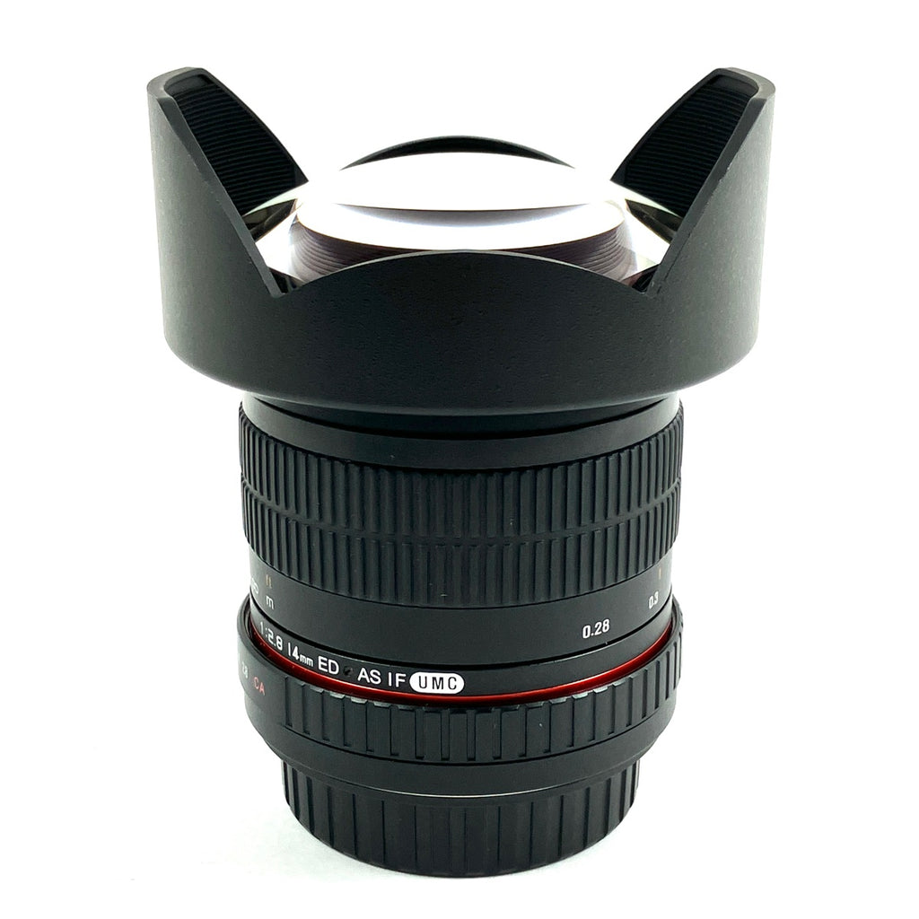 サムヤン SAMYANG 14mm F2.8 ED AS IF UMC（キヤノン EF用） 一眼カメラ用レンズ（マニュアルフォーカス） 【中古】cambb