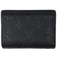【最終値引き】 ルイ・ヴィトン ポルトフォイユ クレア 二つ折り 二つ折り財布 モノグラムアンプラント ノワール(ブラック) M80151 レディース 【中古】 brbag