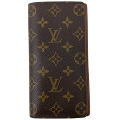 ルイ・ヴィトン ポルトフォイユ ブラザ 札入れ 小銭入れ 二つ折り 長財布 モノグラム ブラウン M66540 レディース 【中古】 brbag