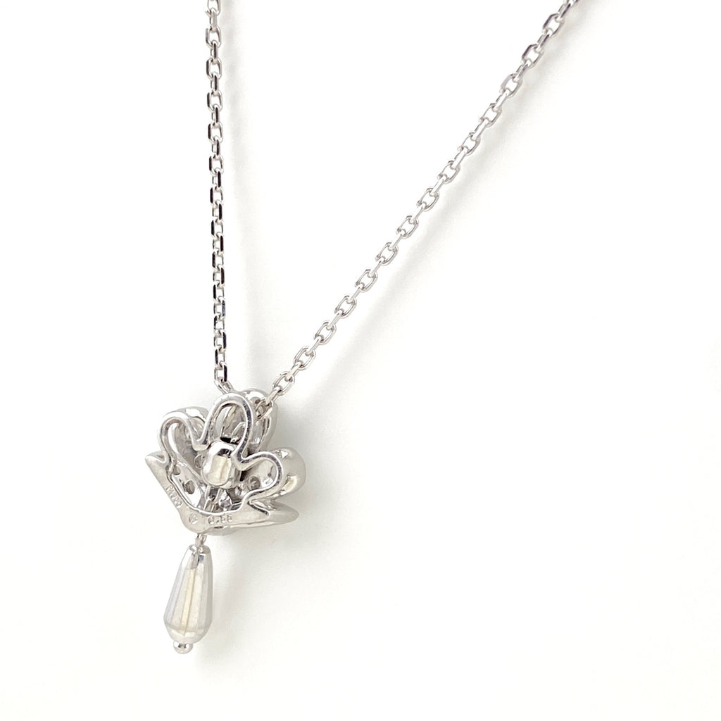 【在庫一掃】 モニッケンダム メレダイヤ デザインネックレス プラチナ ペンダント ネックレス Pt900 Pt850 ダイヤモンド レディース 【中古】 brjwl