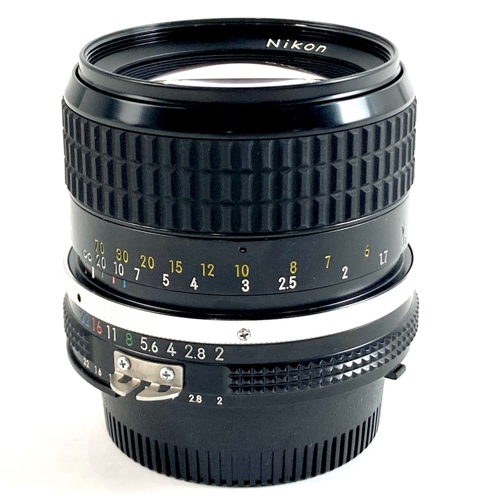 ニコン Nikon Ai NIKKOR 85mm F2 一眼カメラ用レンズ（マニュアルフォーカス） 【中古】