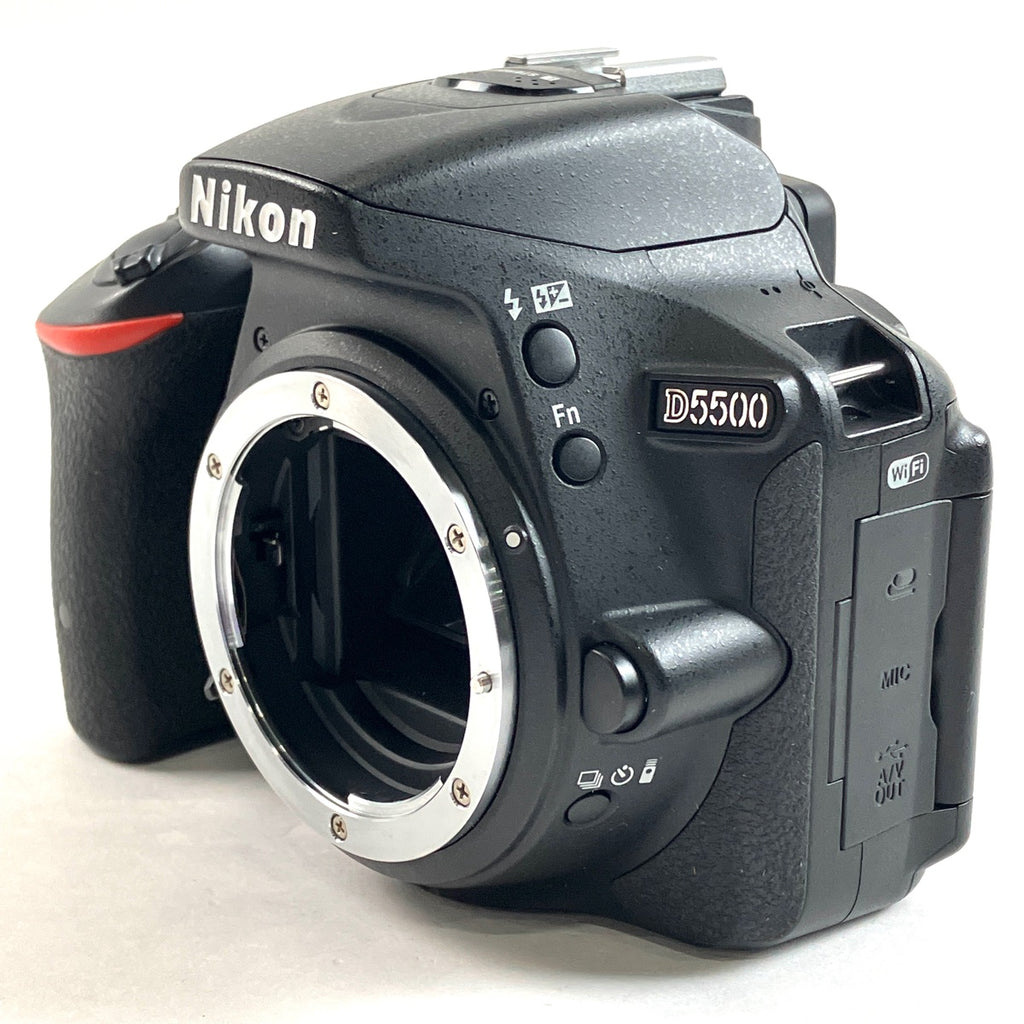 ニコン Nikon D5500 18-55 VR II レンズキット ブラック デジタル 一眼レフカメラ 【中古】cambb