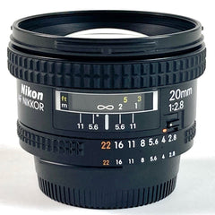 ニコン Nikon AF NIKKOR 20mm F2.8 一眼カメラ用レンズ（オートフォーカス） 【中古】