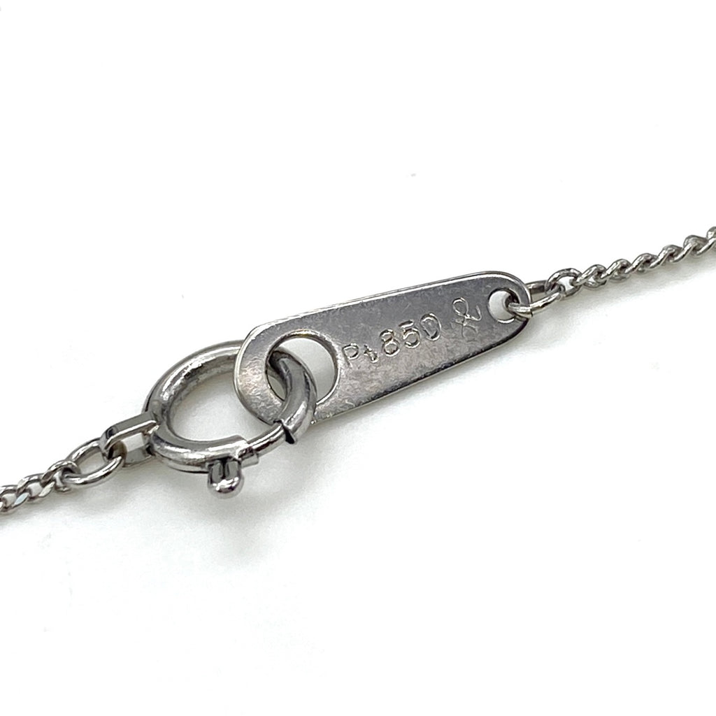 メレダイヤ デザインネックレス プラチナ ペンダント ネックレス Pt850 ダイヤモンド レディース 【中古】nbjwl