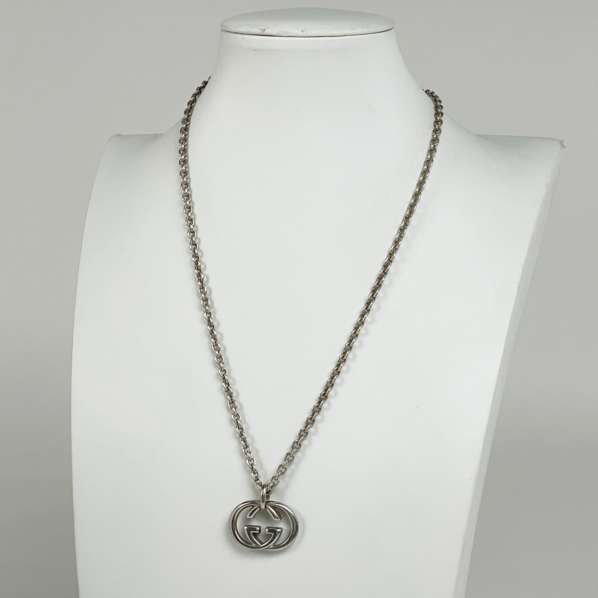 バイセル公式】グッチ GGロゴ ネックレス インターロッキングG