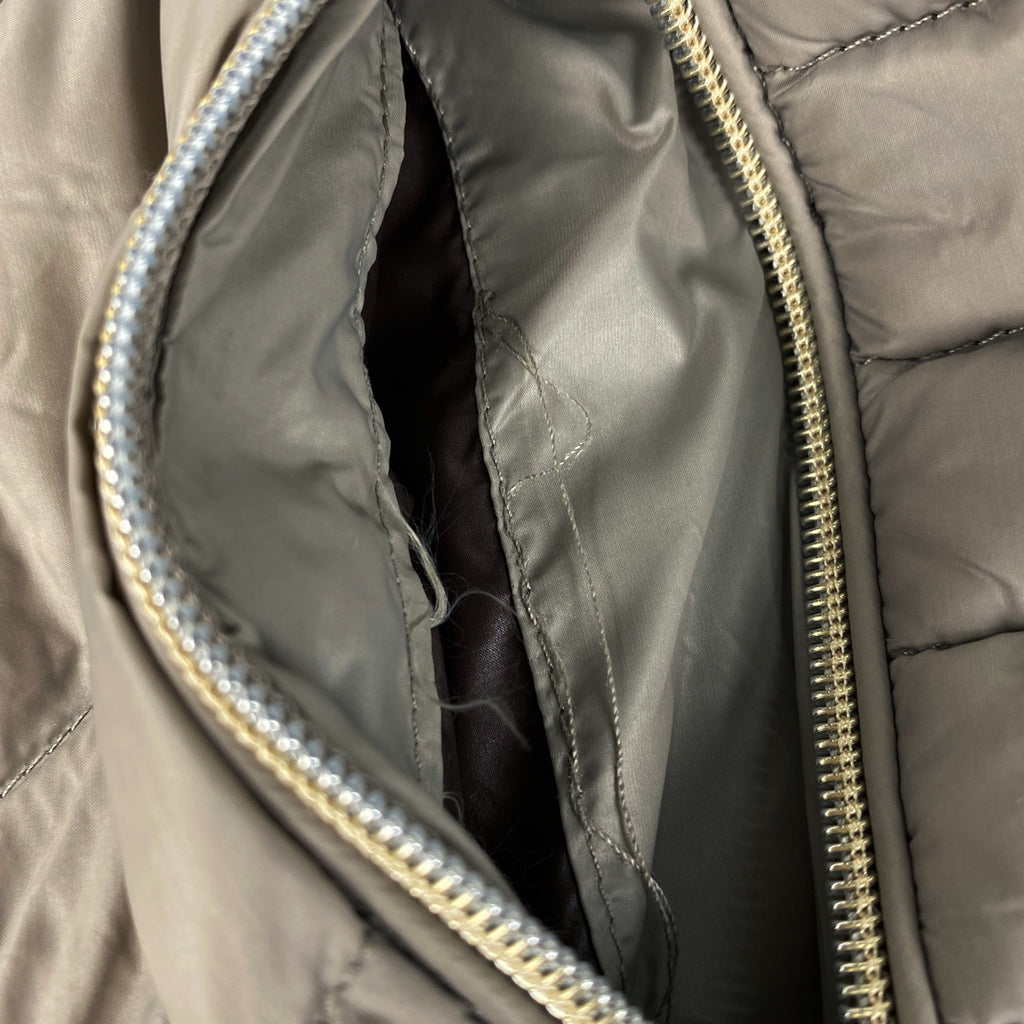 マイケルコース ロゴ ダウンジャケット アウター ダウンジャケット ベージュ レディース 【中古】brapp