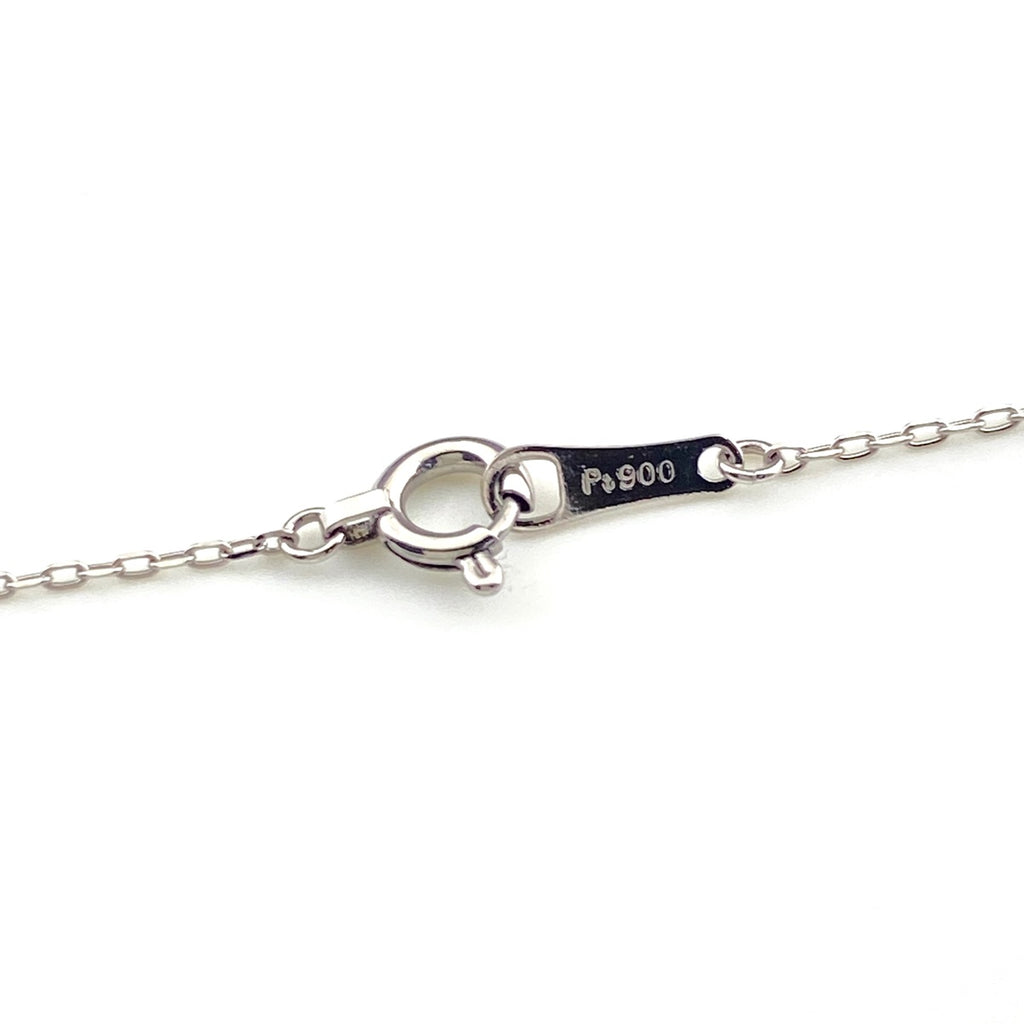 メレダイヤ デザインネックレス プラチナ ペンダント ネックレス Pt900 ダイヤモンド レディース 【中古】nbjwl