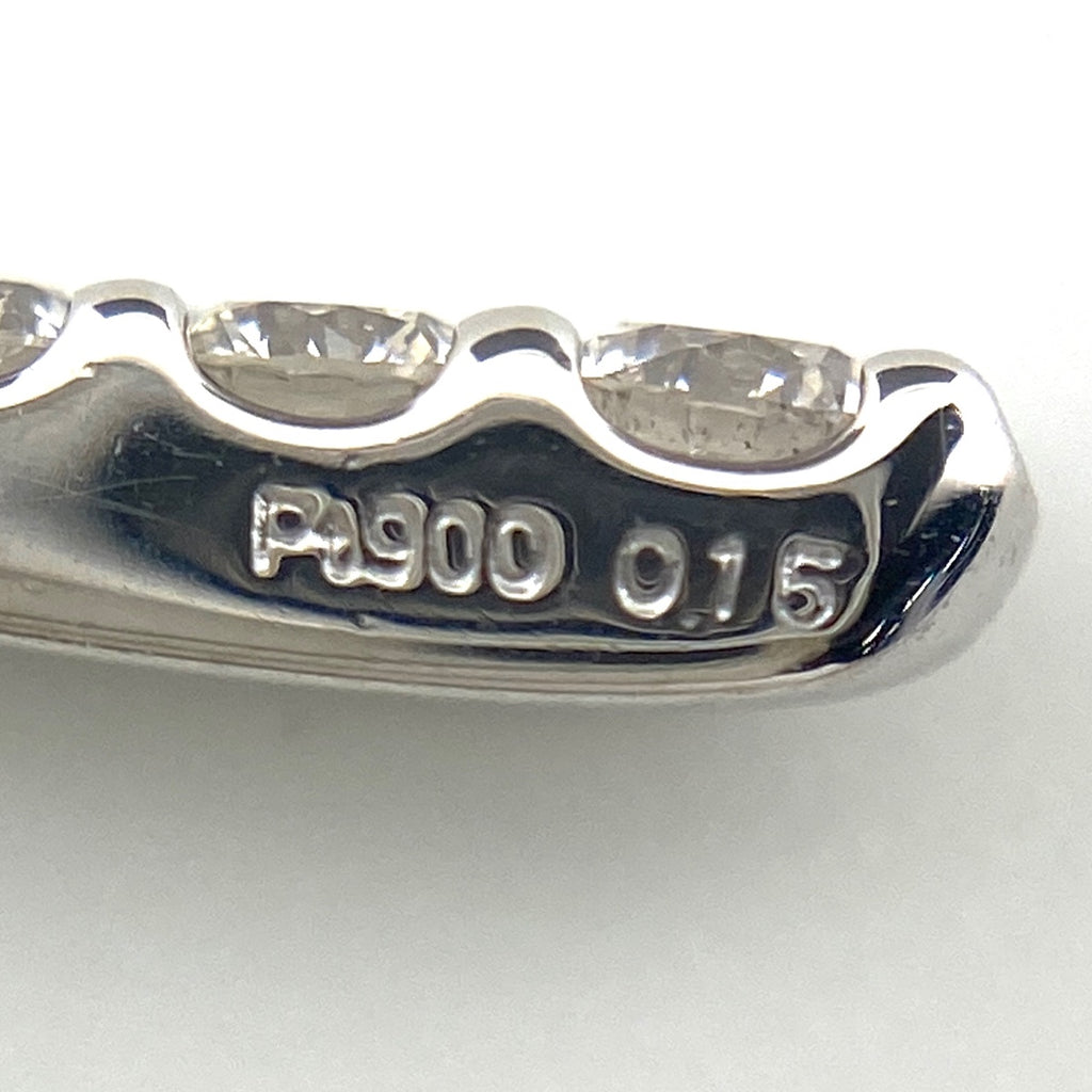 メレダイヤ デザインネックレス プラチナ ペンダント ネックレス Pt900 ダイヤモンド レディース 【中古】nbjwl