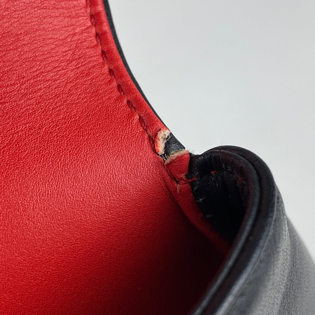 カルティエ パンテール クラシック 豹 クラッチバッグ レザー ブラック レディース 【中古】brbag