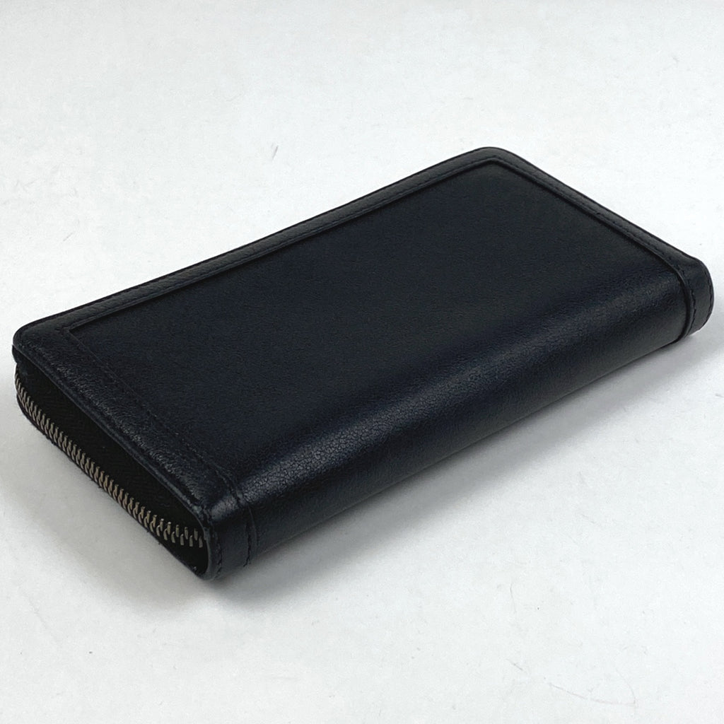 グッチ ダイアナ ラウンドファスナー 長財布 ダブルG ラウンドジップ 長財布 レザー ブラック 658634 レディース 【中古】 brbag