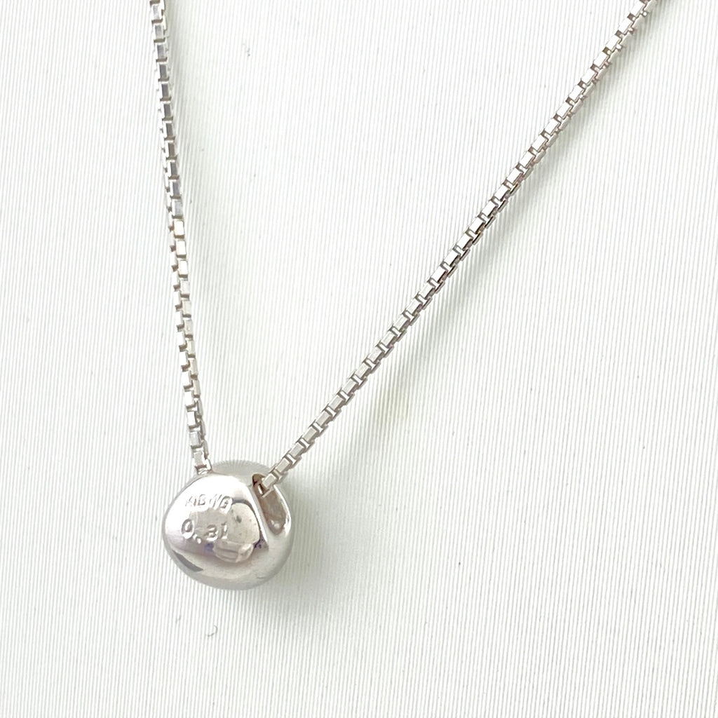ダイヤモンド デザインネックレス WG ホワイトゴールド ペンダント ネックレス K18 WG ダイヤモンド レディース 【中古】nbjwl