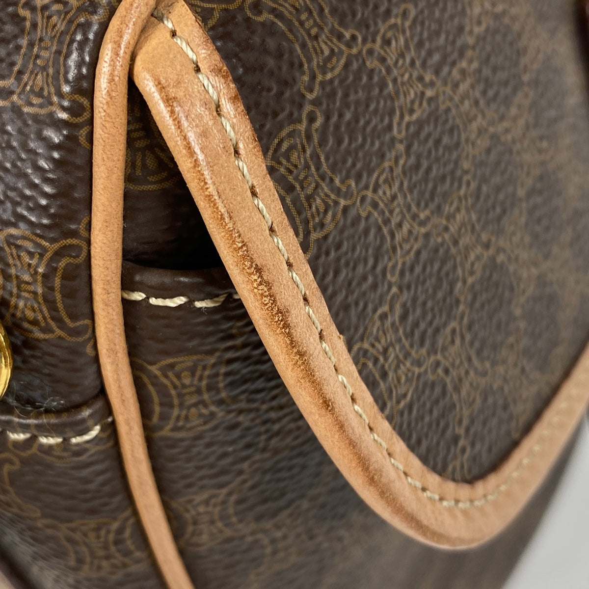 バイセル公式】セリーヌ マカダム柄 ショルダーバッグ 斜め掛け