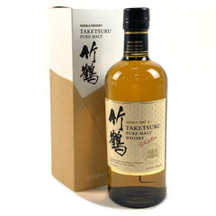 【東京都内限定お届け】 ニッカ NIKKA 竹鶴 ピュアモルト 白ラベル 700ml 国産ウイスキー 【古酒】
