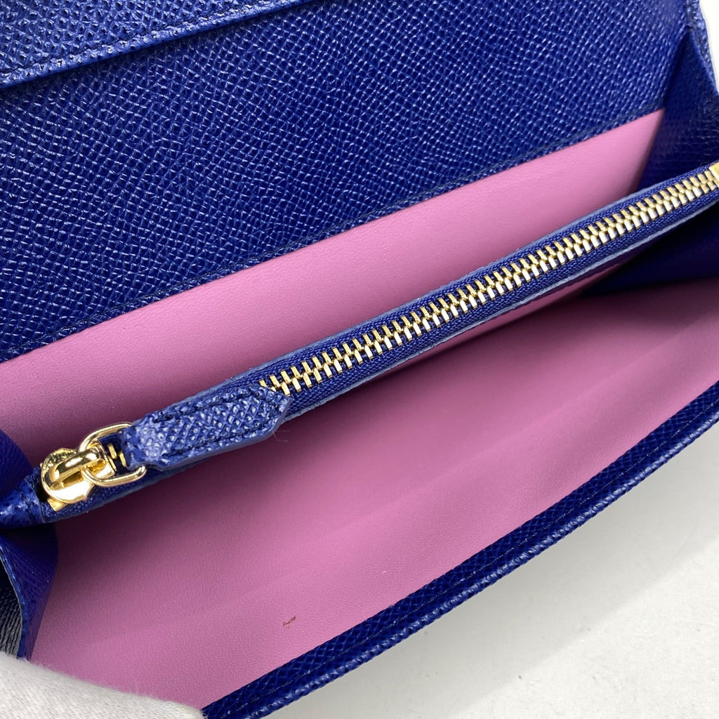 ★希少★【BVLGARI】ブルガリ ロゴクリップ 二つ折り 長財布 レザー BVLGARI - ◇ブルガリ◇レザー/ロゴクリップ/二つ折り/長財布