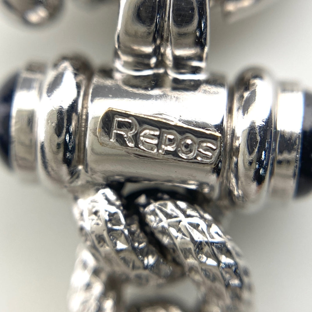 ウノアエレ オニキス デザインネックレス ネックレス 750 オニキス レディース 【中古】brjwl