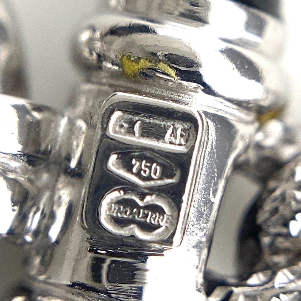 ウノアエレ オニキス デザインネックレス ネックレス 750 オニキス レディース 【中古】brjwl