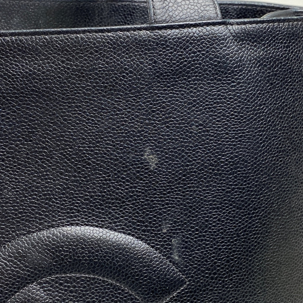 シャネル ココマーク トートバッグ ショルダーバッグ トートバッグ キャビアスキン ブラック レディース 【中古】 brbag