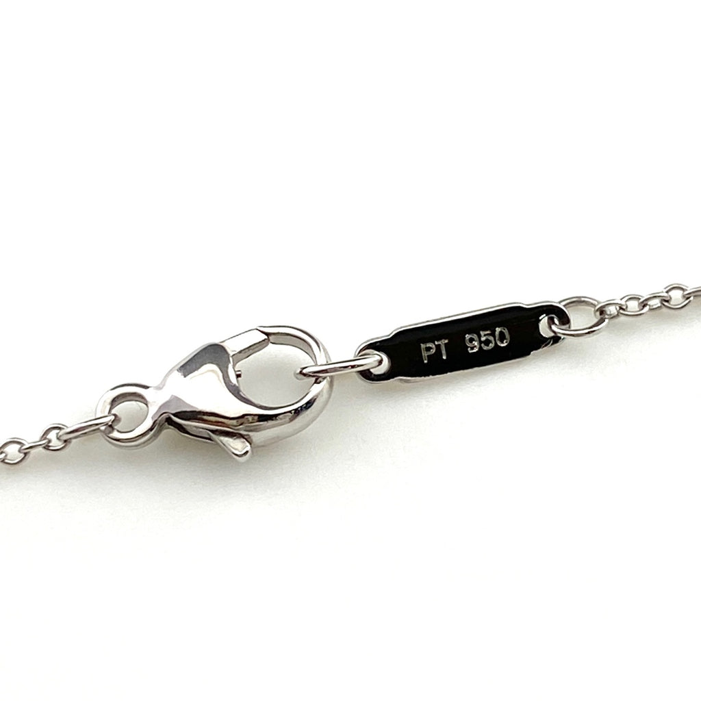 ティファニー ジャズ ネックレス プラチナ ペンダント メレダイヤ ネックレス Pt950 ダイヤモンド レディース 【中古】brjwl