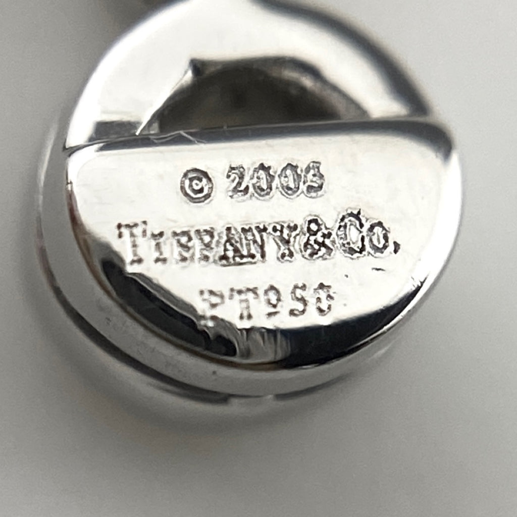 ティファニー ジャズ ネックレス プラチナ ペンダント メレダイヤ ネックレス Pt950 ダイヤモンド レディース 【中古】brjwl