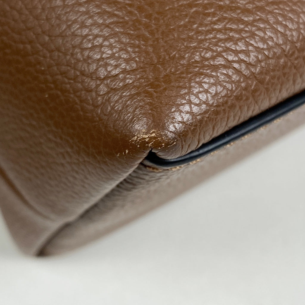 コーチ ロゴ トートバッグ 2WAY ショルダーバッグ トートバッグ レザー ブラウン F54759 レディース 【中古】 brbag