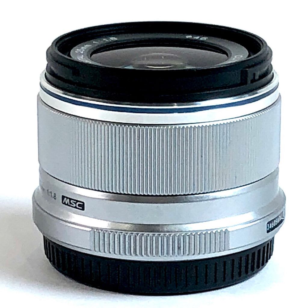 オリンパス OLYMPUS M.ZUIKO DIGITAL 25mm F1.8 シルバー 一眼カメラ用レンズ（オートフォーカス） 【中古】